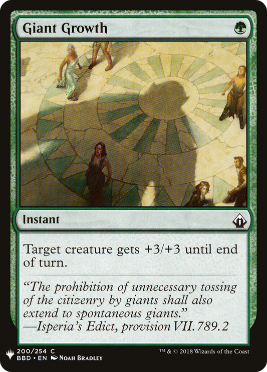 Giant Growth (200)