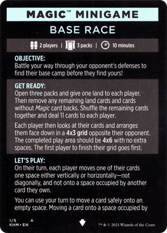 Magic Minigame: Base Race (MKHM)