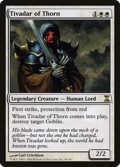Tivadar of Thorn - Foil