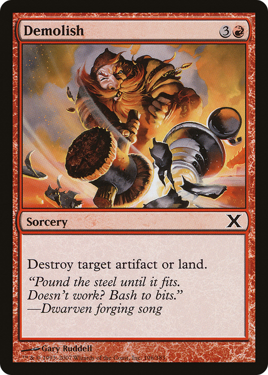 Demolish - Foil