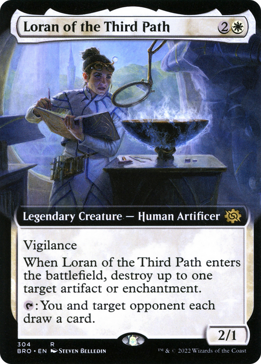 Loran of the Third Path (304) (Extended Art) - Foil