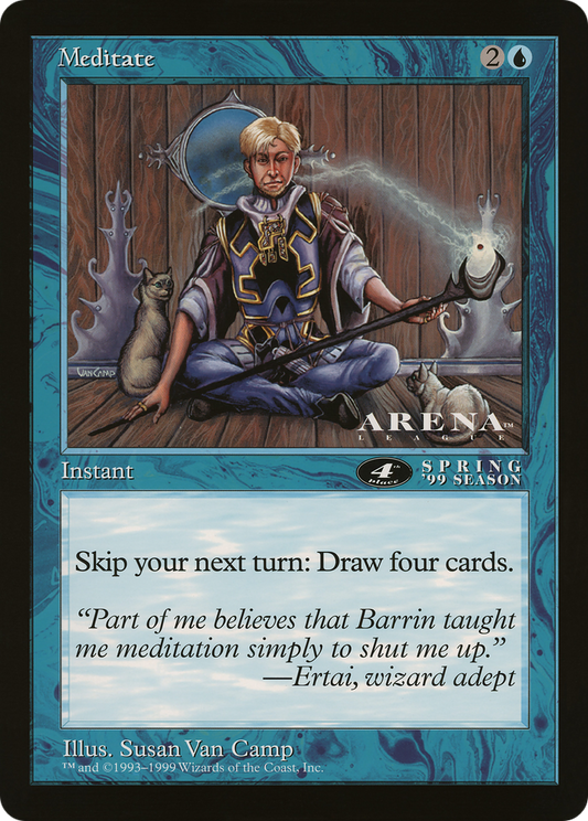 Meditate (4th Place) (Oversized) (Arena League Promo)