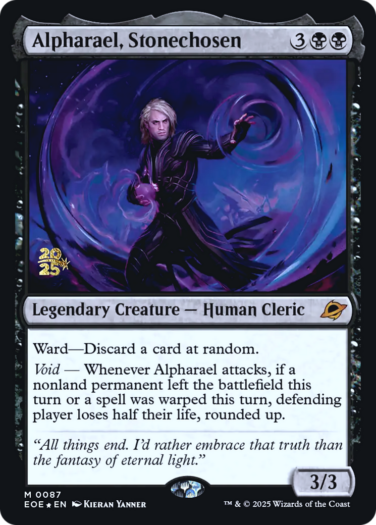 Alpharael, Stonechosen (0087) (Prerelease) - Foil