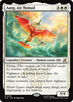 Aang, Air Nomad (0210) - Foil tle