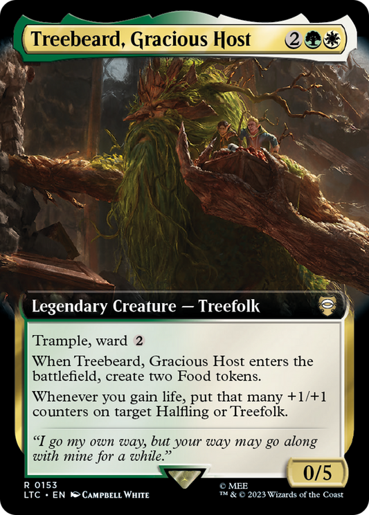Treebeard, Gracious Host (0153) (Extended Art)
