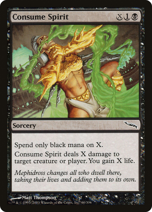 Consume Spirit - Foil