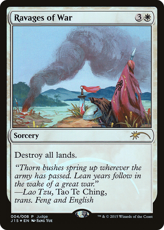 Ravages of War (004) (Judge) - Foil