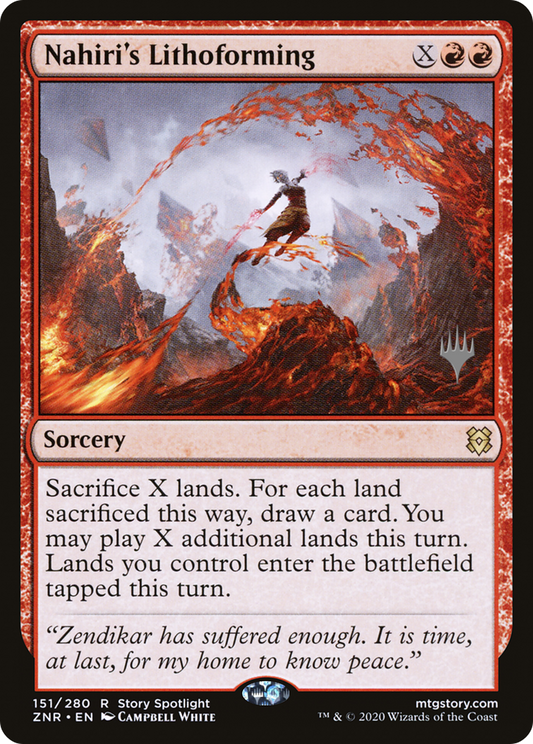 Nahiri's Lithoforming (151) (Promo Pack)