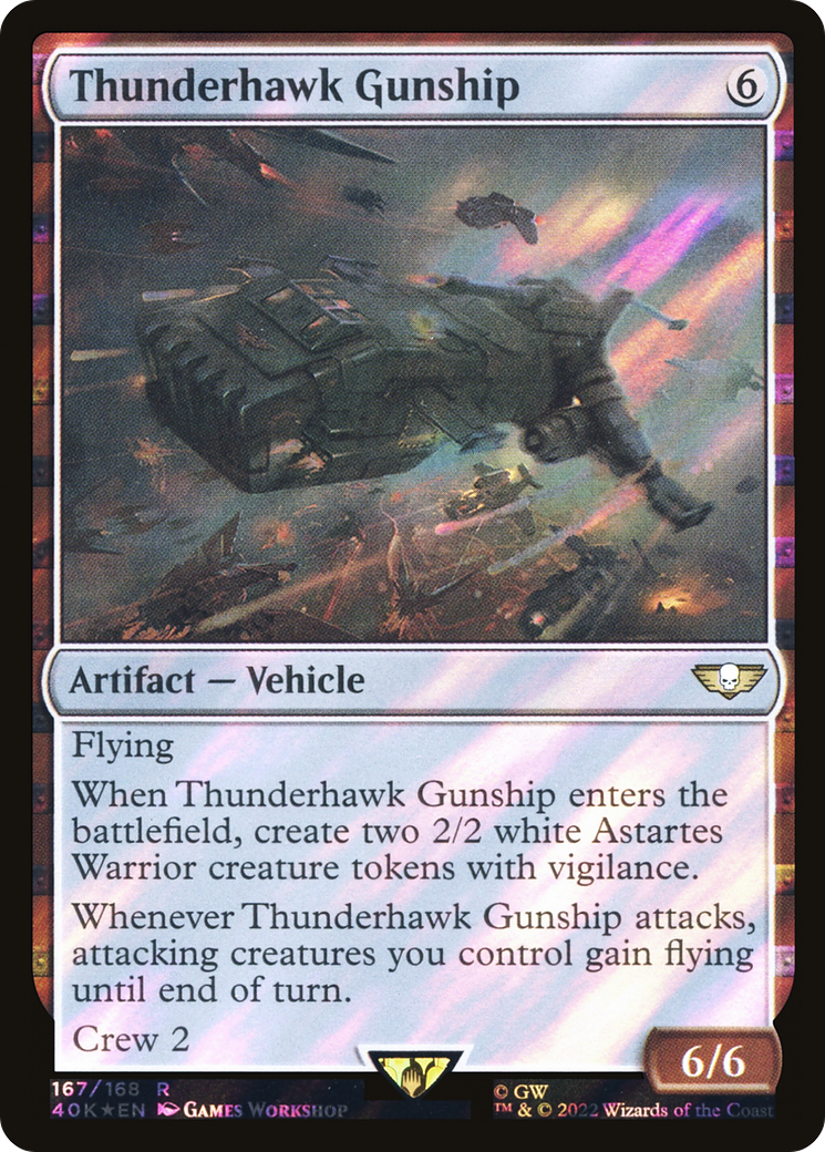 Thunderhawk Gunship - Surge Foil