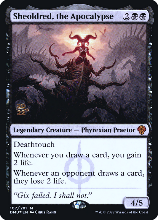 Sheoldred, the Apocalypse (107) (Prerelease) - Foil