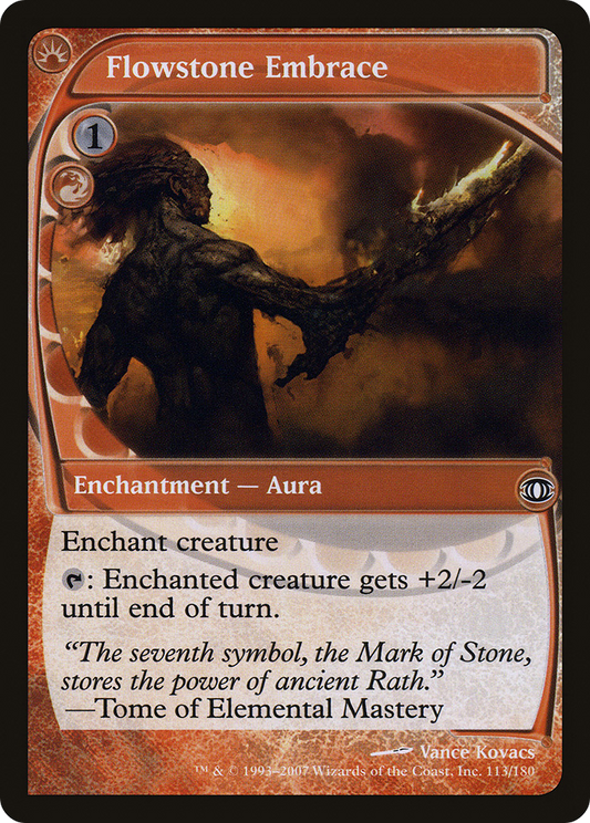 Flowstone Embrace - Foil