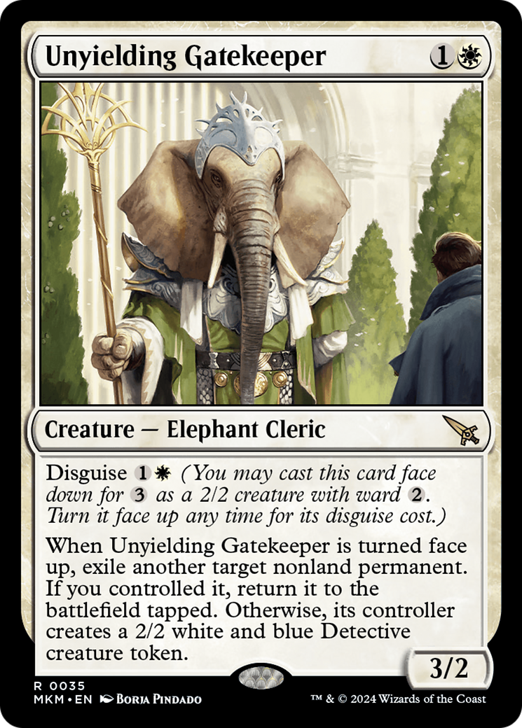 Unyielding Gatekeeper - Foil