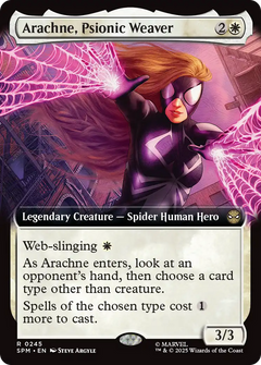 Arachne, Psionic Weaver (0245) (Extended Art) - Foil