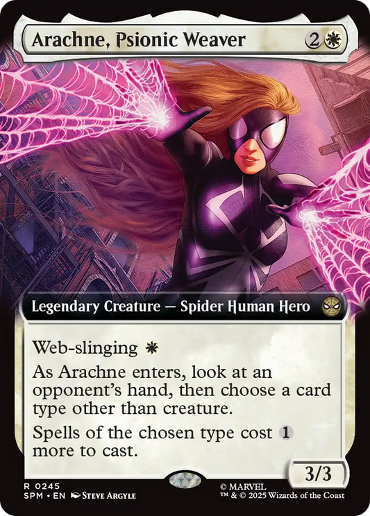 Arachne, Psionic Weaver (0245) (Extended Art) - Foil