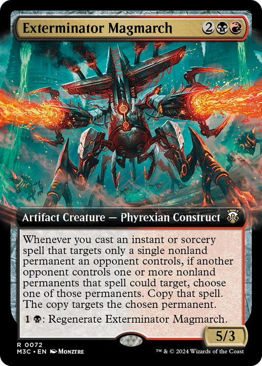 Exterminator Magmarch (0072) (Extended Art) - Ripple Foil