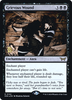 Grievous Wound (0102) (Prerelease) - Foil