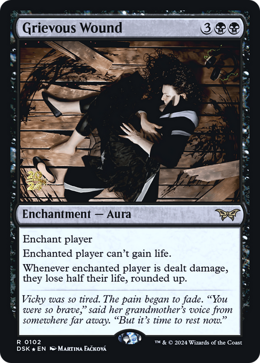 Grievous Wound (0102) (Prerelease) - Foil