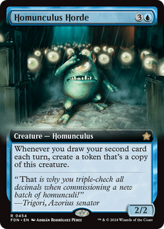 Homunculus Horde (0454) (Extended Art) - Foil