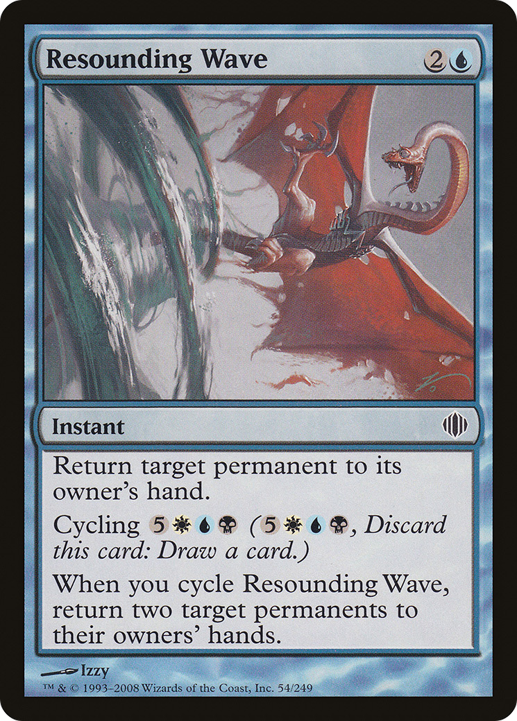 Resounding Wave - Foil