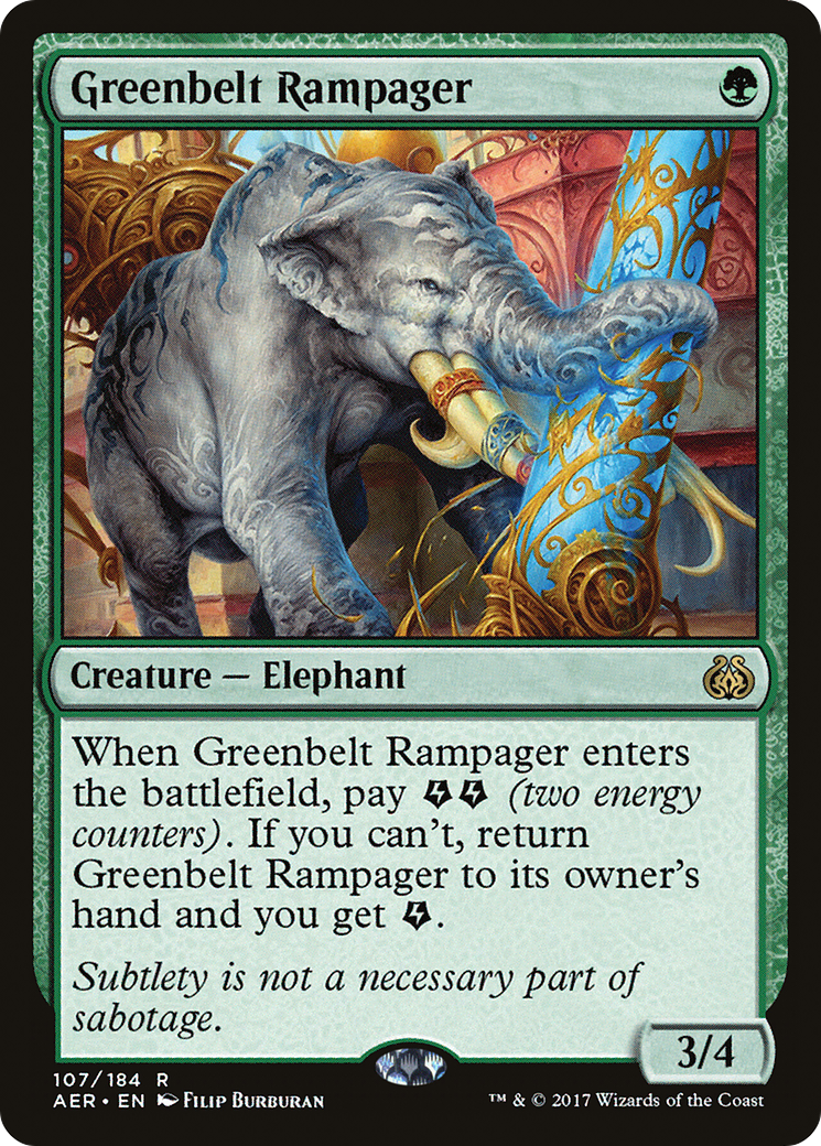 Greenbelt Rampager - Foil