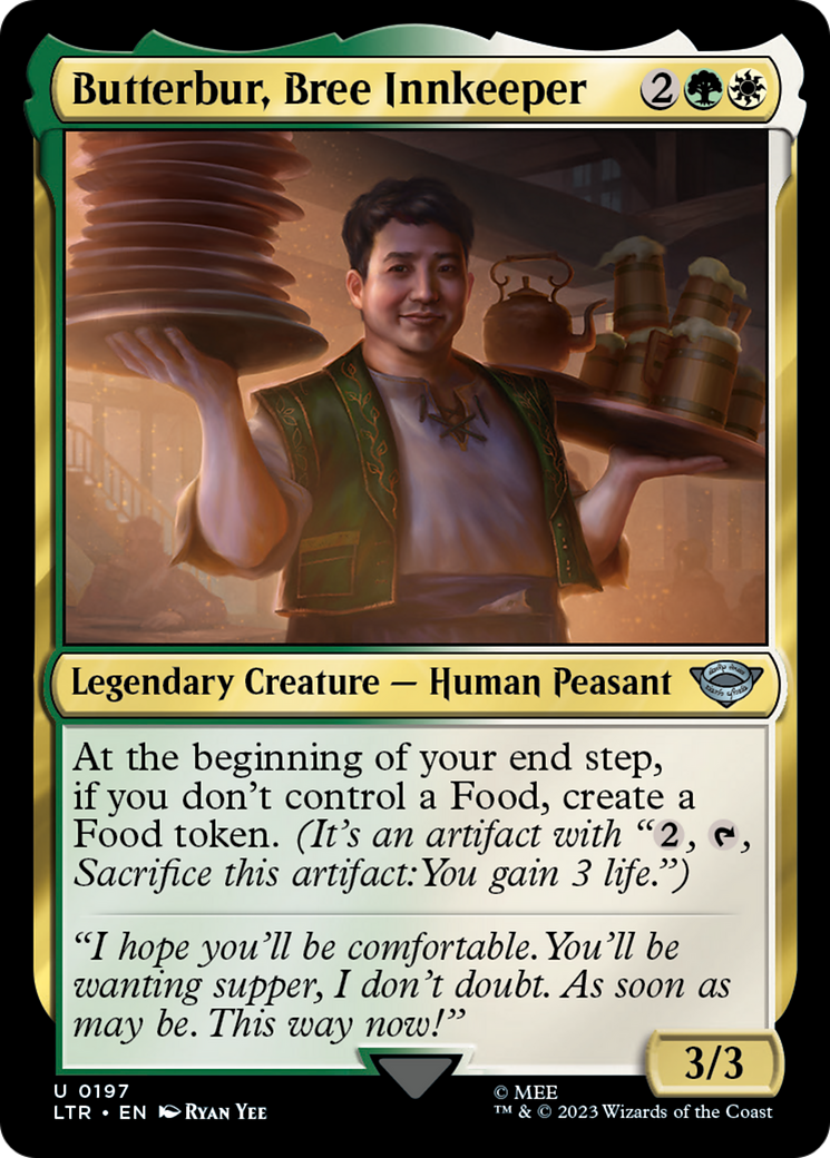 Butterbur, Bree Innkeeper - Foil