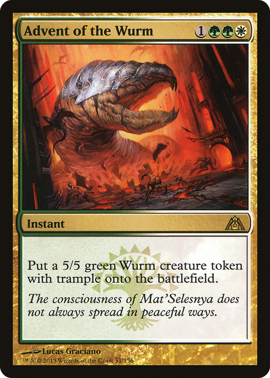Advent of the Wurm - Foil