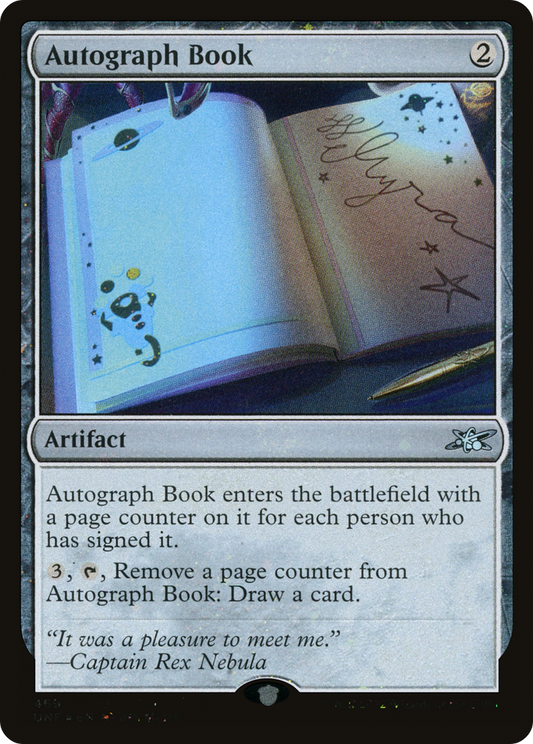 Autograph Book (469) - Galaxy Foil