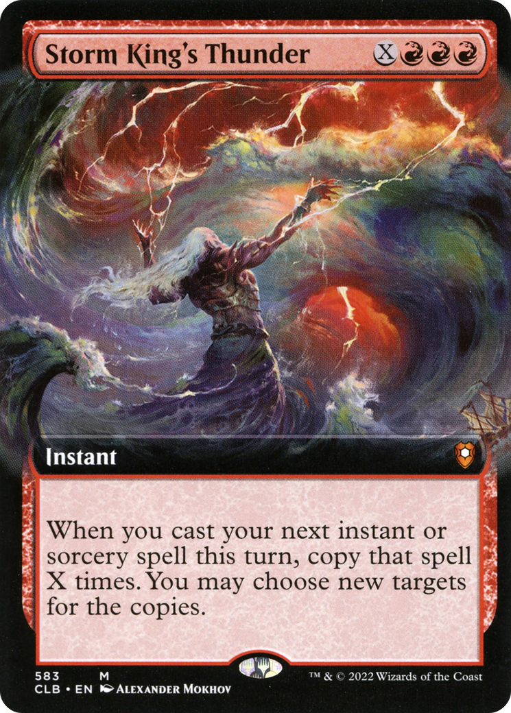 Storm King's Thunder (583) (Extended Art) - Foil