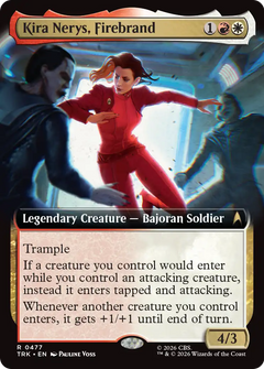 Kira Nerys, Firebrand (0477) (Extended Art) (TRK) - Foil