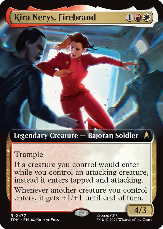 Kira Nerys, Firebrand (0477) (Extended Art) (TRK)