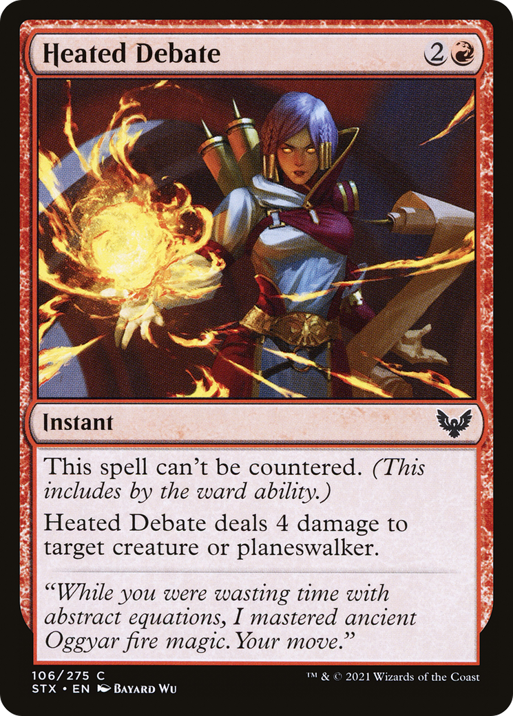 Heated Debate - Foil