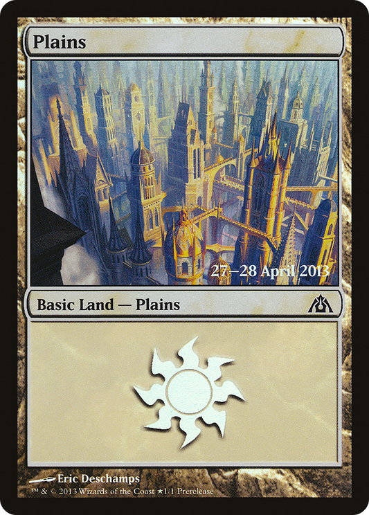 Plains (001) (Prerelease) - Foil