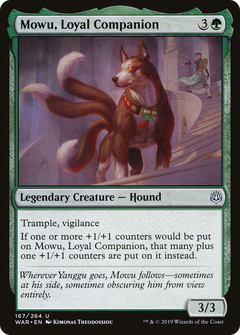 Mowu, Loyal Companion - Foil