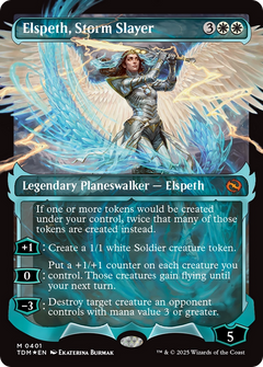 Elspeth, Storm Slayer (0401) (Showcase) - Foil