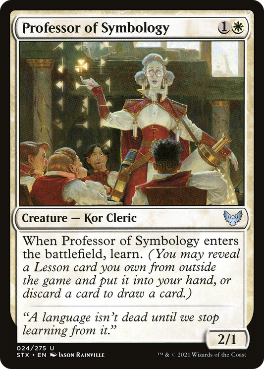 Professor of Symbology - Foil