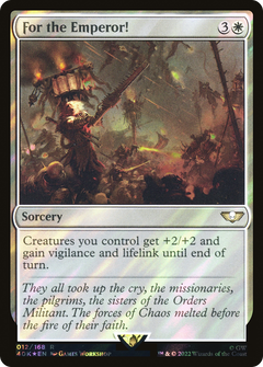 For the Emperor! - Surge Foil