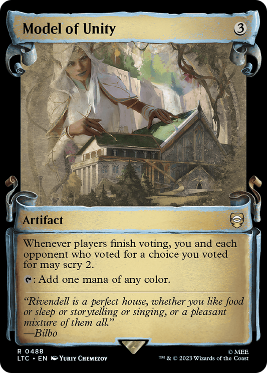 Model of Unity (0488) (Showcase) - Silver Foil