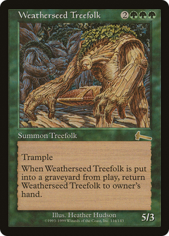 Weatherseed Treefolk - Foil