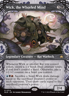Wick, the Whorled Mind (0314) (Showcase) - Foil