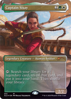 Captain Sisay (051) (Borderless) - Foil