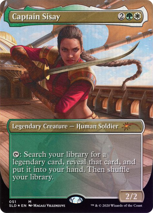 Captain Sisay (051) (Borderless) - Foil