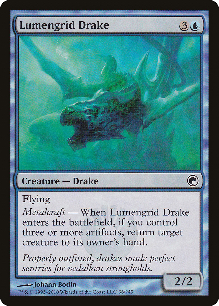 Lumengrid Drake (SOM) - Foil – Wizard's Tower