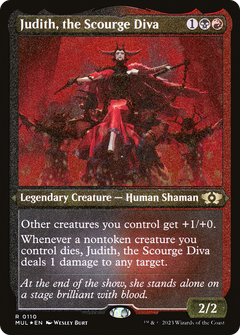Judith, the Scourge Diva (0110) - Foil Etched