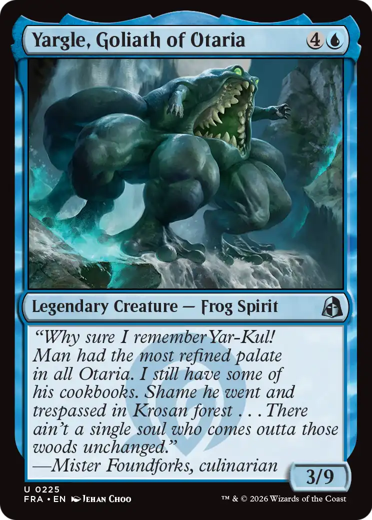 Yargle, Goliath of Otaria (FRA)