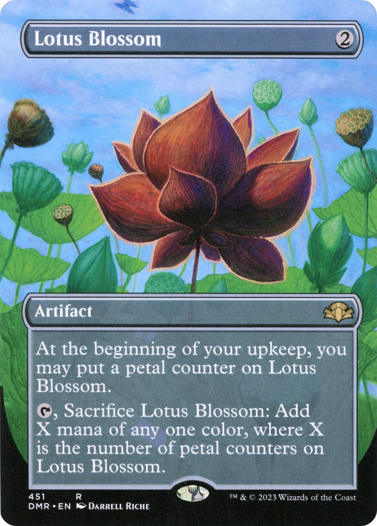 Lotus Blossom (451) (Borderless)
