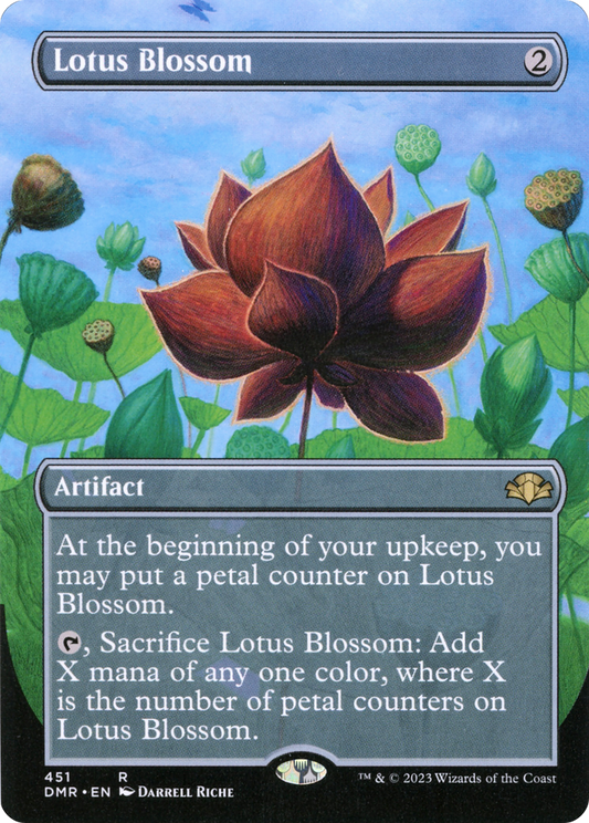 Lotus Blossom (451) (Borderless)