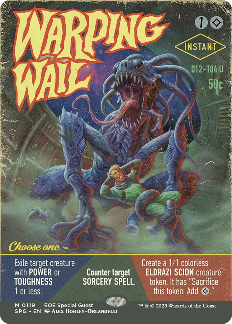 Warping Wail (0119) (Showcase) - Foil