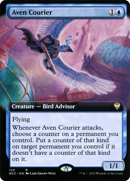 Aven Courier (123) (Extended Art)