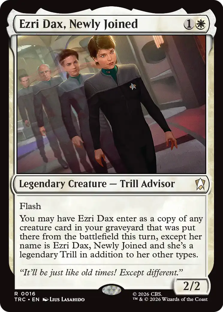 Ezri Dax, Newly Joined (TRC)