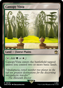 Canopy Vista (0849) - Surge Foil